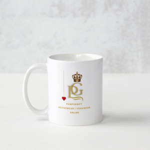 an image of a white mug